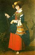 Francisco de Zurbaran margarita oil painting on canvas